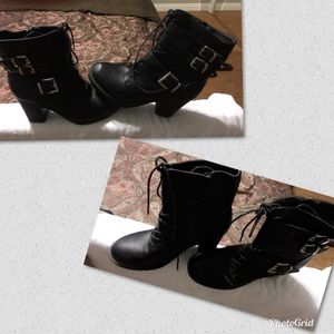 Black Heel Boots